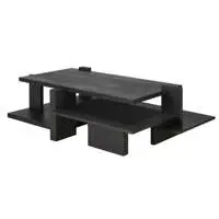 Abstract Black Coffee Table